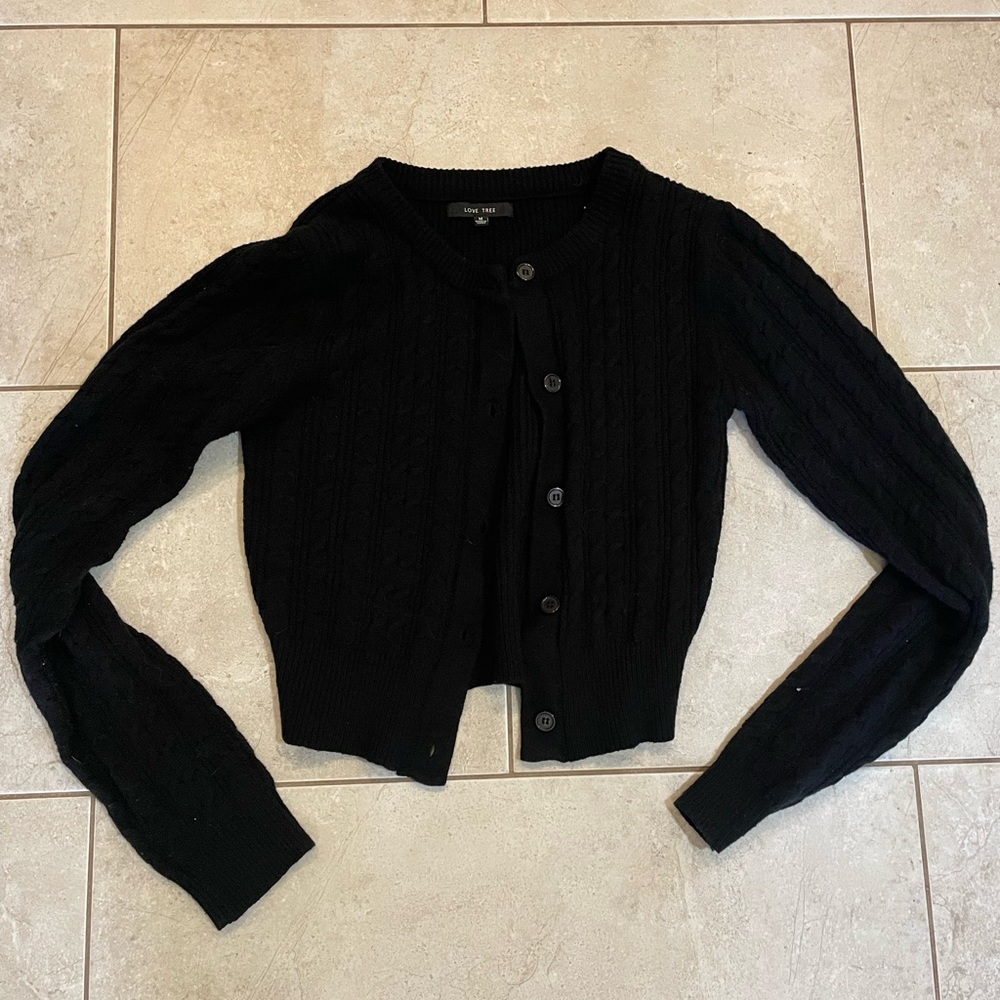 Soft black Sweater